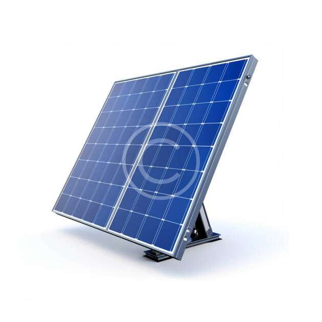 Hybrid solar power plant